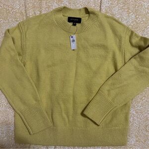 Banana Republic Vibrant Yellow Knit Sweater